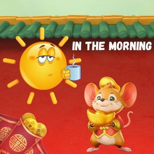 Morning hours: time to Play Fortune Mouse