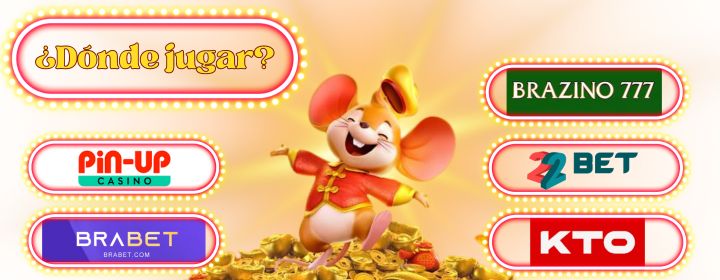 ¿Dónde jugar a Fortune Mouse con dinero real en 2024?